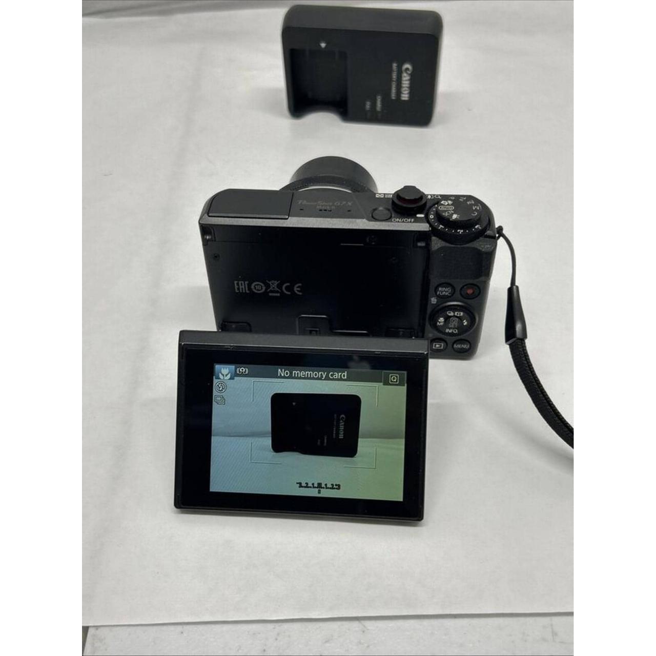 Canon Powershot G7X Mark ll 20.1Mp Compact Digital Point And Shoot Camera Black
