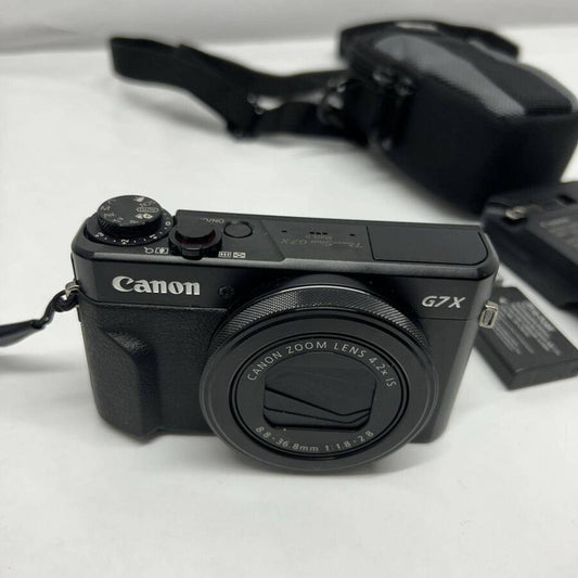Canon Powershot G7X Mark ll 20.1Mp Compact Digital Point And Shoot Camera Black