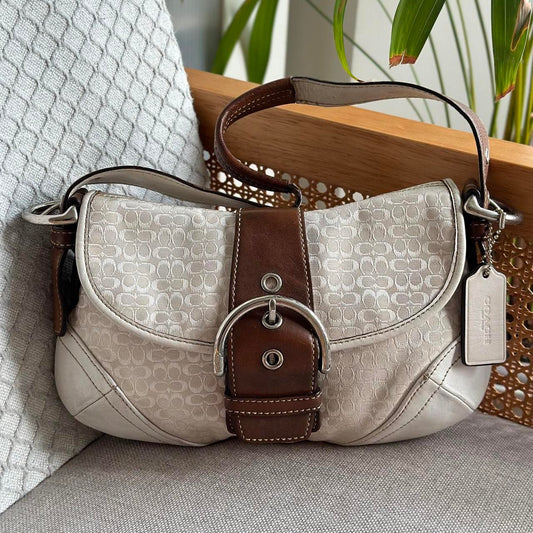 Vintage Coach Shoulder Bag – Uncommon & Elegant Find