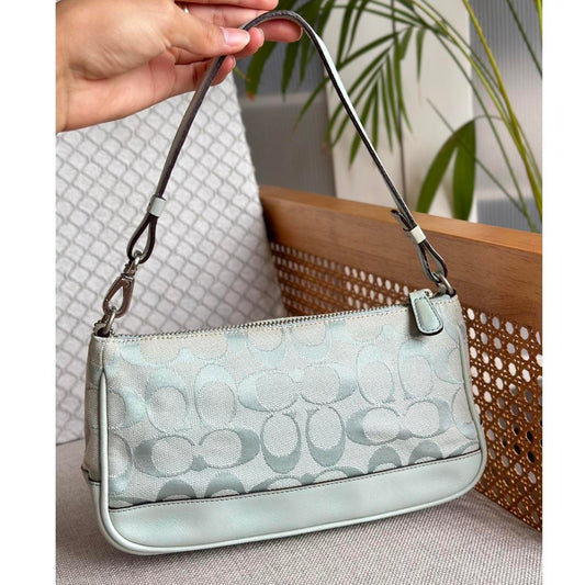 Vintage Coach Demi Bag – Baby Blue/Turquoise Dream