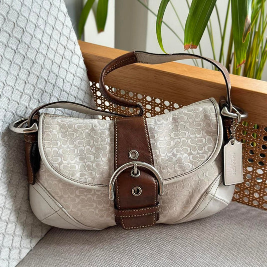 Vintage Coach Shoulder Bag – Uncommon & Elegant Find