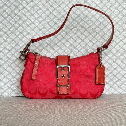 Rare Coach Jacquard Demi Small Shoulder Bag – A Must-Have Classic