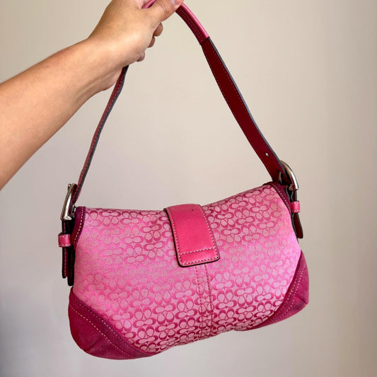 SOLD on V Vintage Coach Bag – Stunning Barbie Pink, Rare Collectible