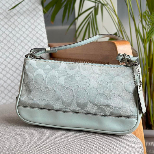 Vintage Coach Demi Bag – Baby Blue/Turquoise Dream