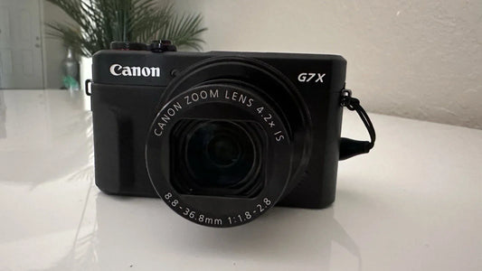 Canon PowerShot G7 X Mark II 20.1 MP Compact Digital Camera - Black
